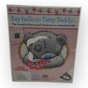 2014 World of Cross Stitching Tatty Teddy Insert‎ Kit ONLY Sealed READ